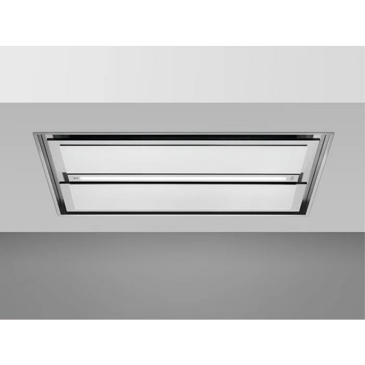 AEG DCK5281HG 120cm Ceiling Hood White Glass