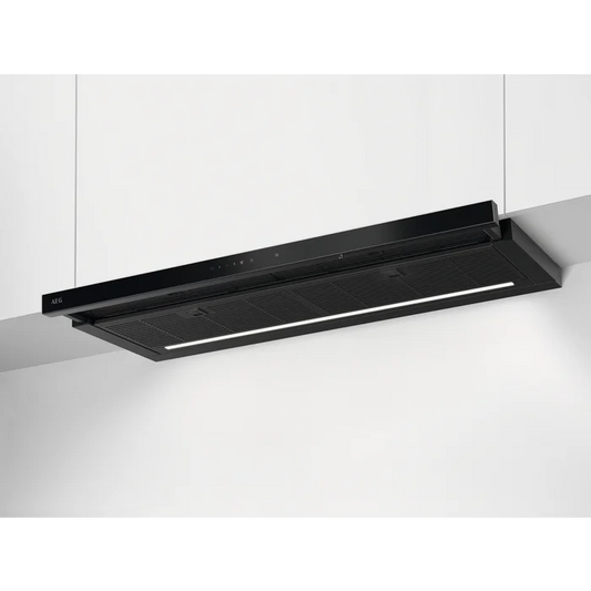 AEG GDP869PB 90cm Telescopic Hood Black