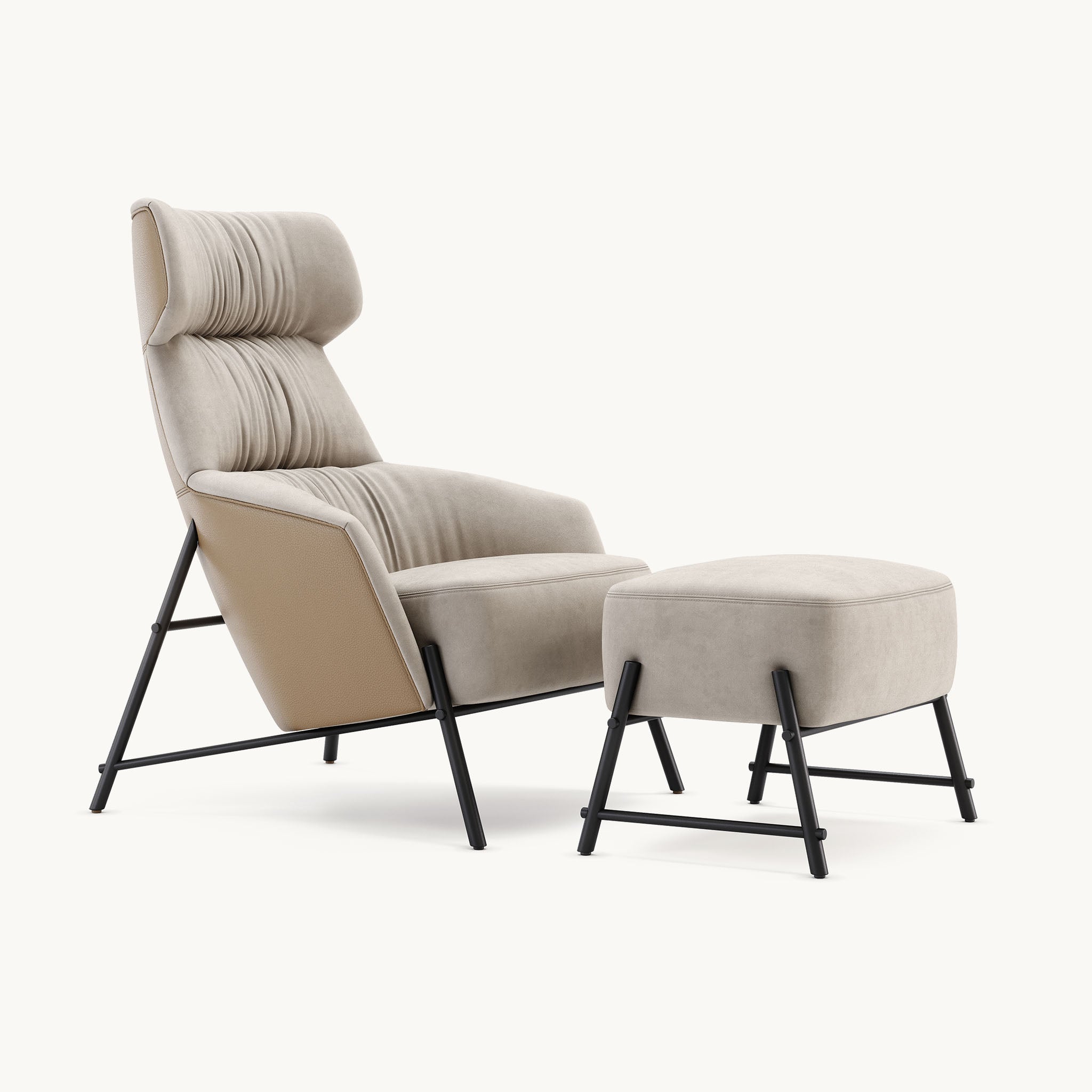 Domkapa HUBERT Armchair Cement-0