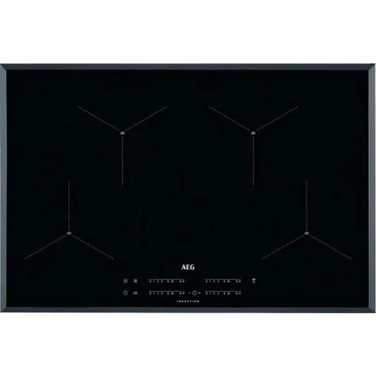 AEG IAE84411FB 80cm Induction Hob Black Glass