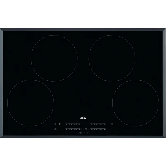 AEG IKB84401FB 80cm Induction Hob Black Glass