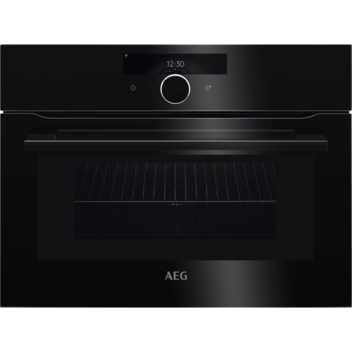 AEG KMK968000B Combination Oven Black Gloss