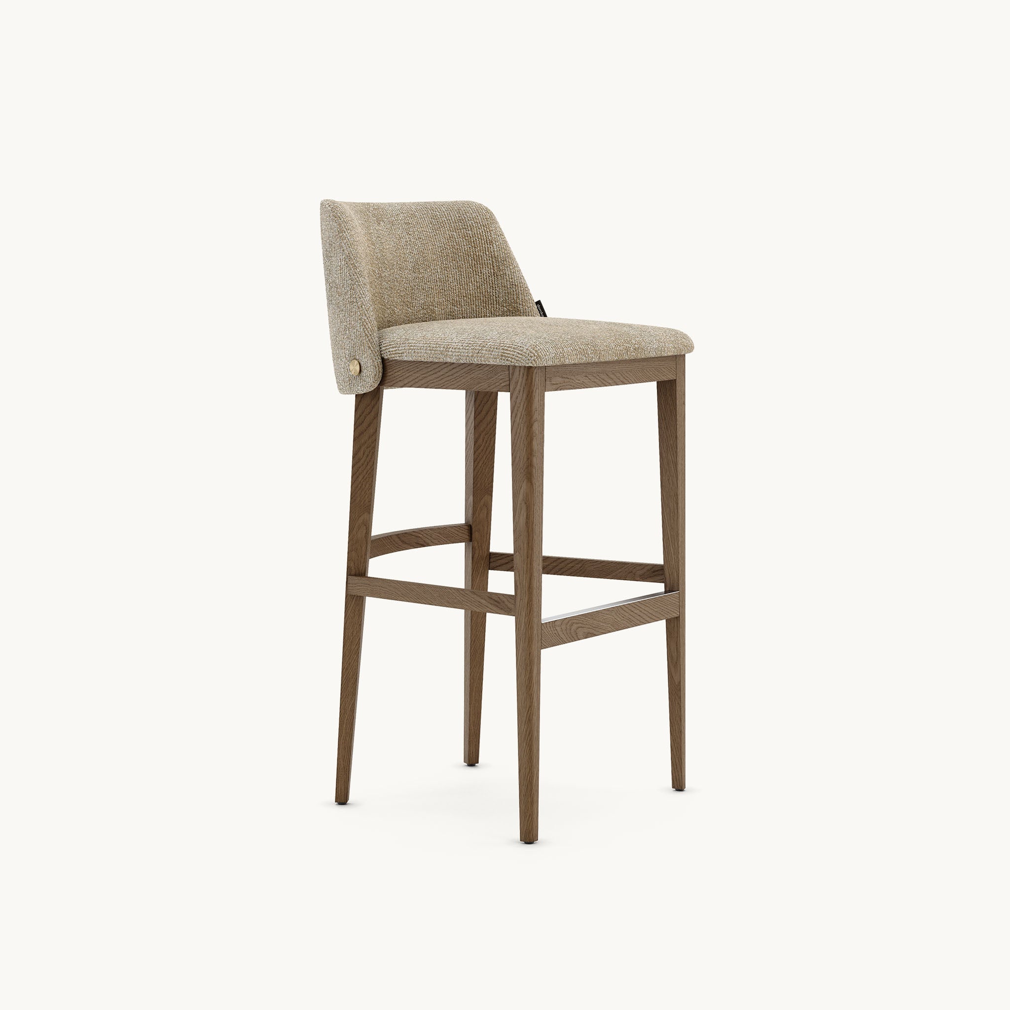 Domkapa LOUISE Bar Chair Silver-0