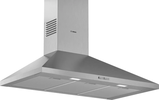 Bosch DWP94BC50B Series 2  90cm Pyramid Hood Brushed steel-0