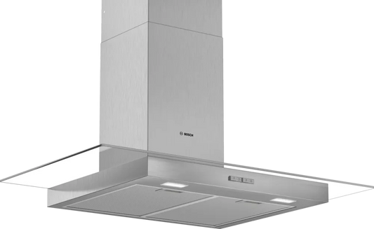 Bosch DWG94BC50B Series 2  90cm Straight Glass Hood Brushed steel-0