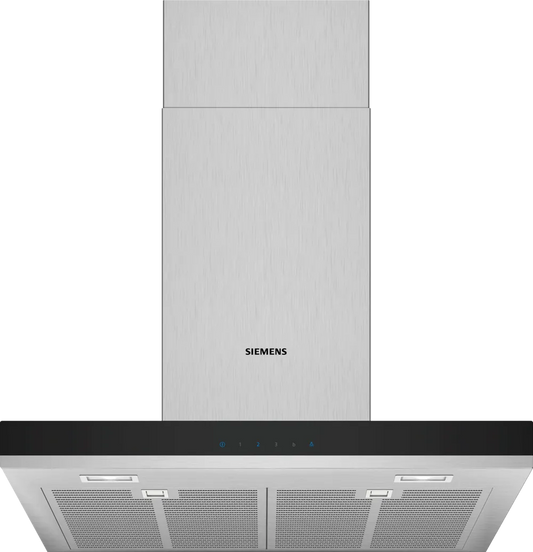 Siemens LC67BHM50B iQ300  60cm Box Hood Stainless Steel-0