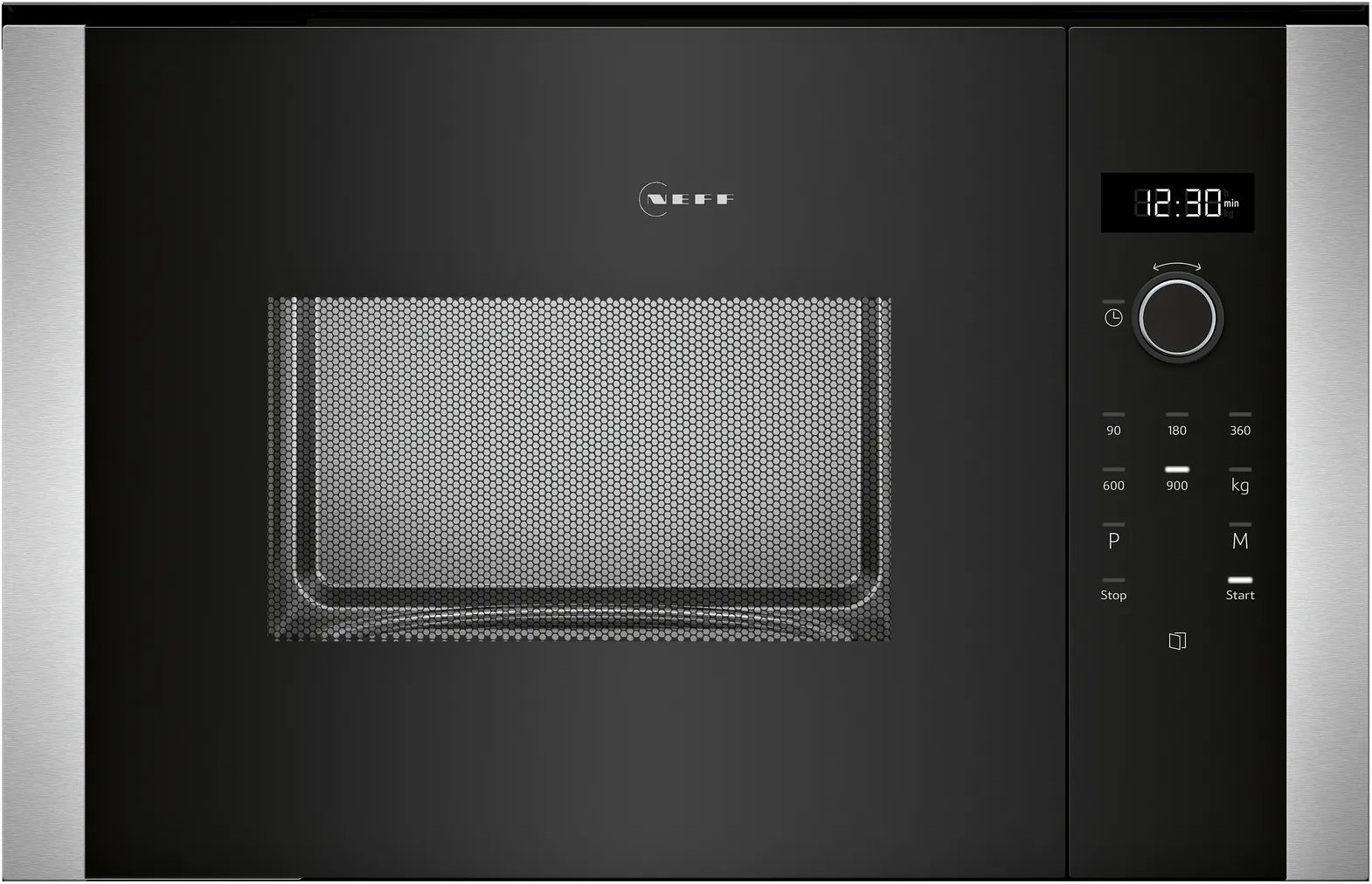 Neff HLAWD53N0B N 50   Integrated Microwave Black-0