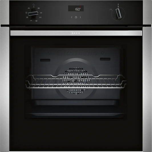 Neff B4ACF1AN0B N 50  Slide & Hide Single Oven Black-0