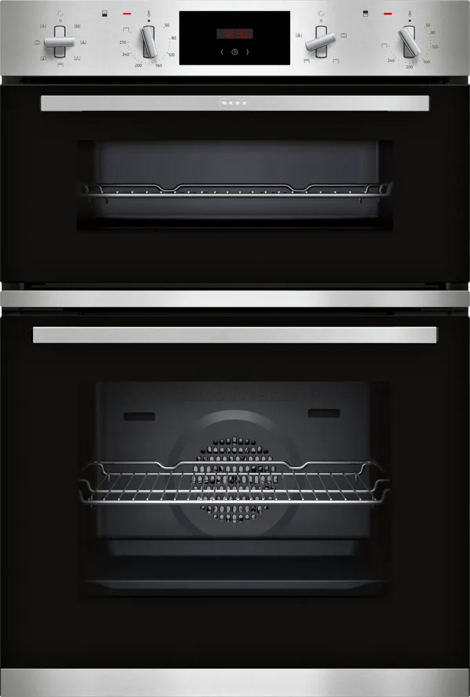 Neff U1GCC0AN0B N 30   Double Oven Stainless Steel-0