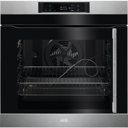 AEG BPK742L81M SenseCook Single Oven Stainless Steel