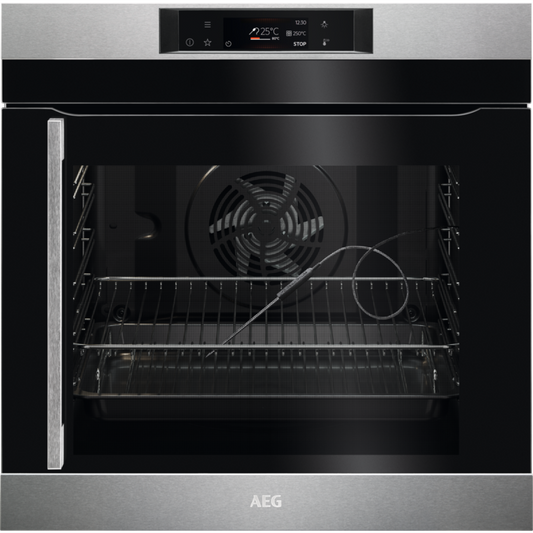 AEG BPK742R81M SenseCook Single Oven Stainless Steel