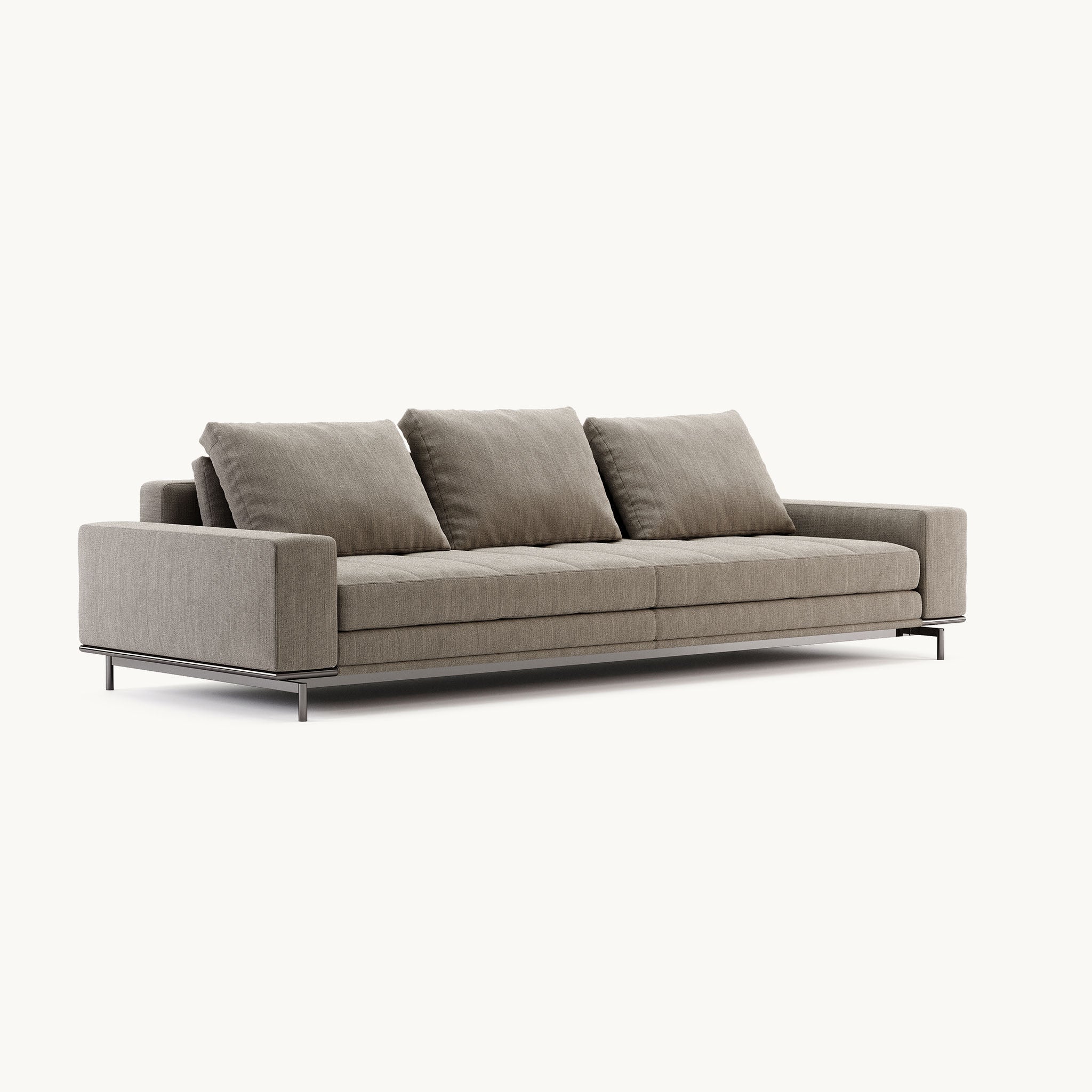 Domkapa PARKER 3 SEATER Sofa Moka-0