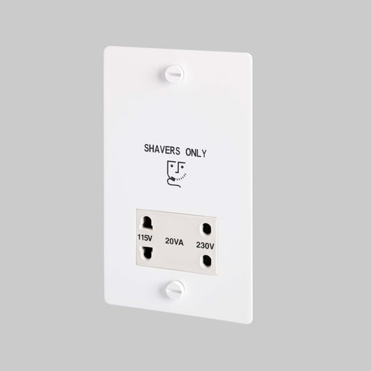 Buster + Punch GSC-14173 Shaver Socket  Switch + Socket White-0