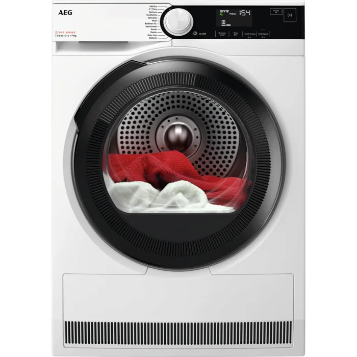 AEG TR739G4B 9kg Freestanding Tumble Dryer White