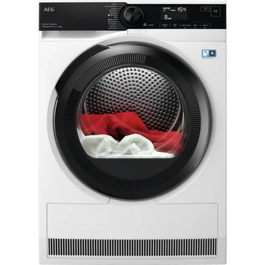 AEG TR848A4B2 8kg Freestanding Tumble Dryer White