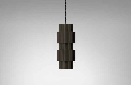 CTO Lighting Ring - DALI-A Pendant Light antique bronze with satin brass detail-0