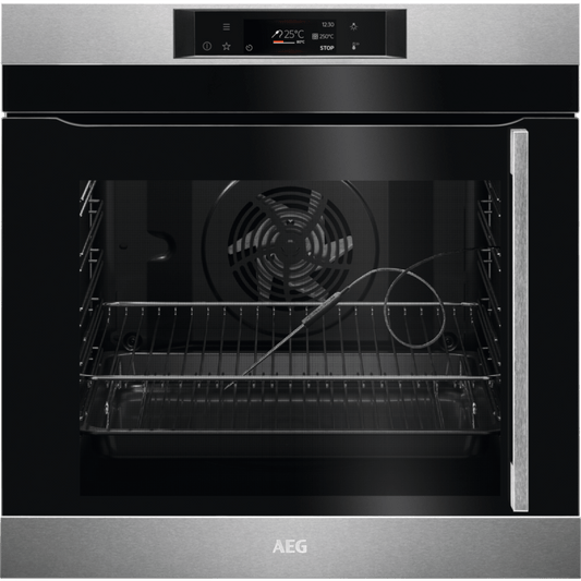 AEG BPK742L81M SenseCook Single Oven Stainless Steel - Araco Interiors