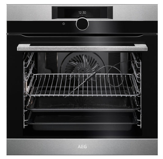 AEG BPK948330M SenseCook Single Oven Stainless Steel - Araco Interiors