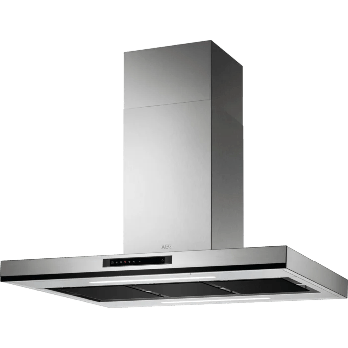 AEG DIK6180HG 100cm Island Hood Stainless Steel - Araco Interiors