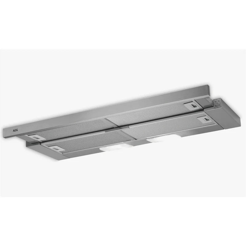 AEG DPB3932S 70cm Telescopic Hood Silver - Araco Interiors