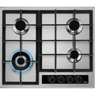 AEG HGB64420YM 60cm Gas Hob Stainless Steel - Araco Interiors