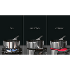 AEG IAE64421FB 60cm Induction Hob Black Glass - Araco Interiors