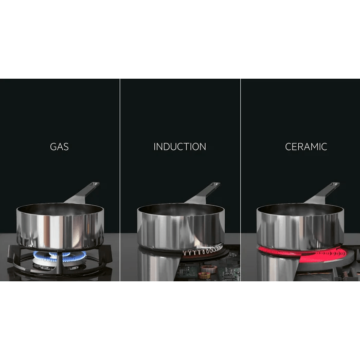 AEG IAE64421FB 60cm Induction Hob Black Glass - Araco Interiors