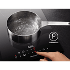 AEG IAE84421FB 80cm Induction Hob Black Glass - Araco Interiors
