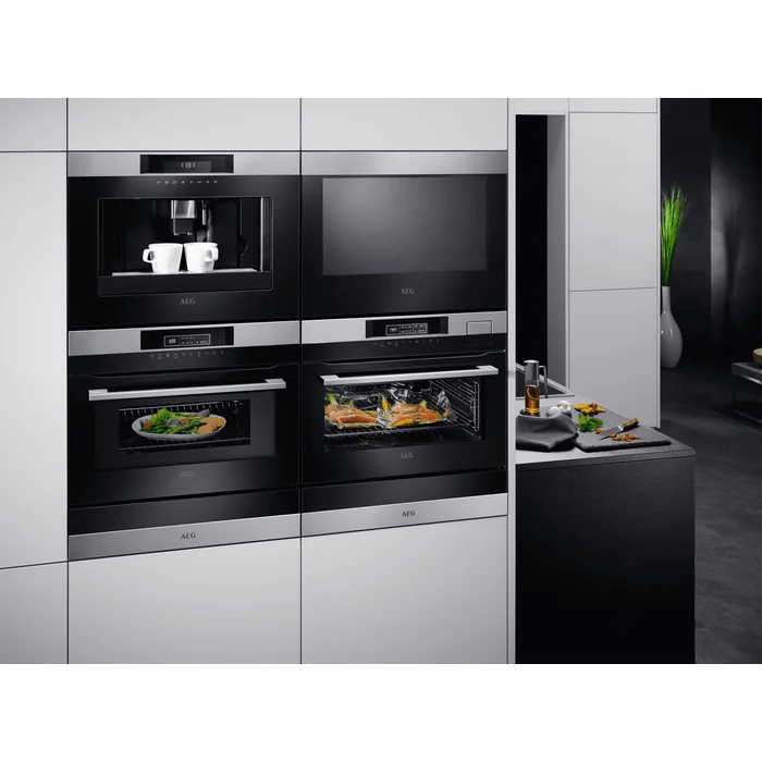 AEG KDK911423T 14cm Vacuum Drawer Matt Black - Araco Interiors