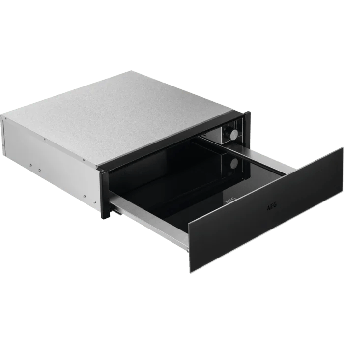 AEG KDK911424T 14cm Warming Drawer Matt Black - Araco Interiors