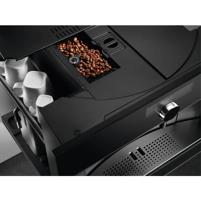 AEG KKK994500B Built In Coffee Machine Black Gloss - Araco Interiors