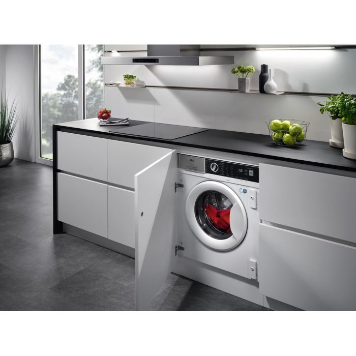 AEG LF7E7431BI 7kg 1400rpm Integrated Washing Machine White - Araco Interiors
