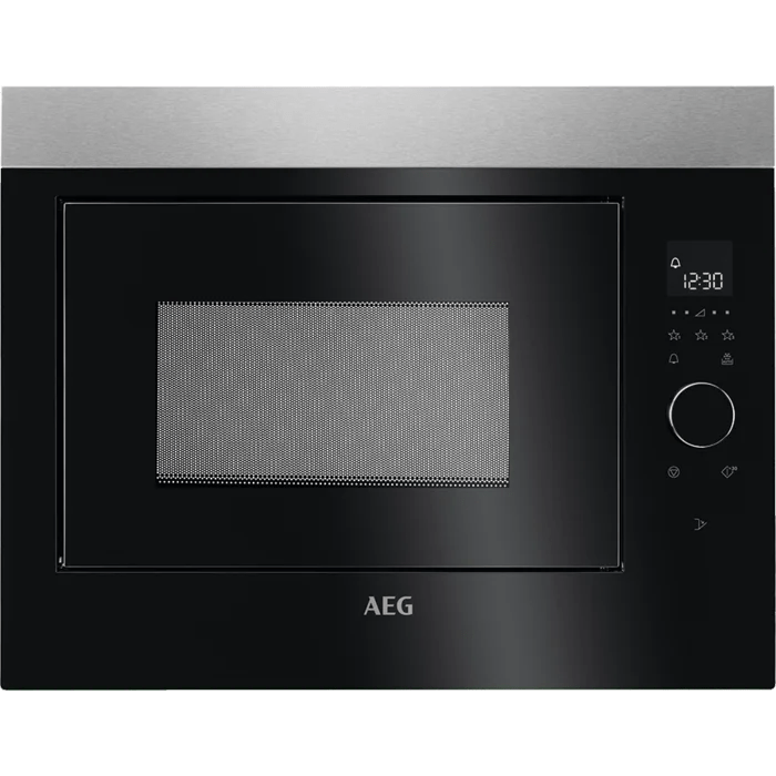 AEG MBE2658SEM 26 litre Integrated Microwave Black - Araco Interiors