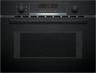Bosch CMA583MB0B Series 4 Combination Oven Black - Araco Interiors