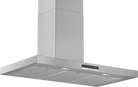 Bosch DWB96DM50B Series 4 90cm Box Hood Brushed steel - Araco Interiors