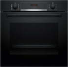 Bosch HQA534BB3B Series 4 Single Oven Black - Araco Interiors