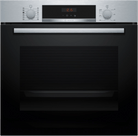 Bosch HQA574BS3B Series 4 Pyrolytic Single Oven Brushed steel - Araco Interiors
