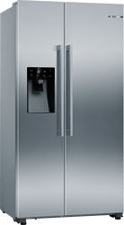 Bosch KAD93AIERG Series 6 179x91cm American Fridge Freezer Stainless Steel - Araco Interiors