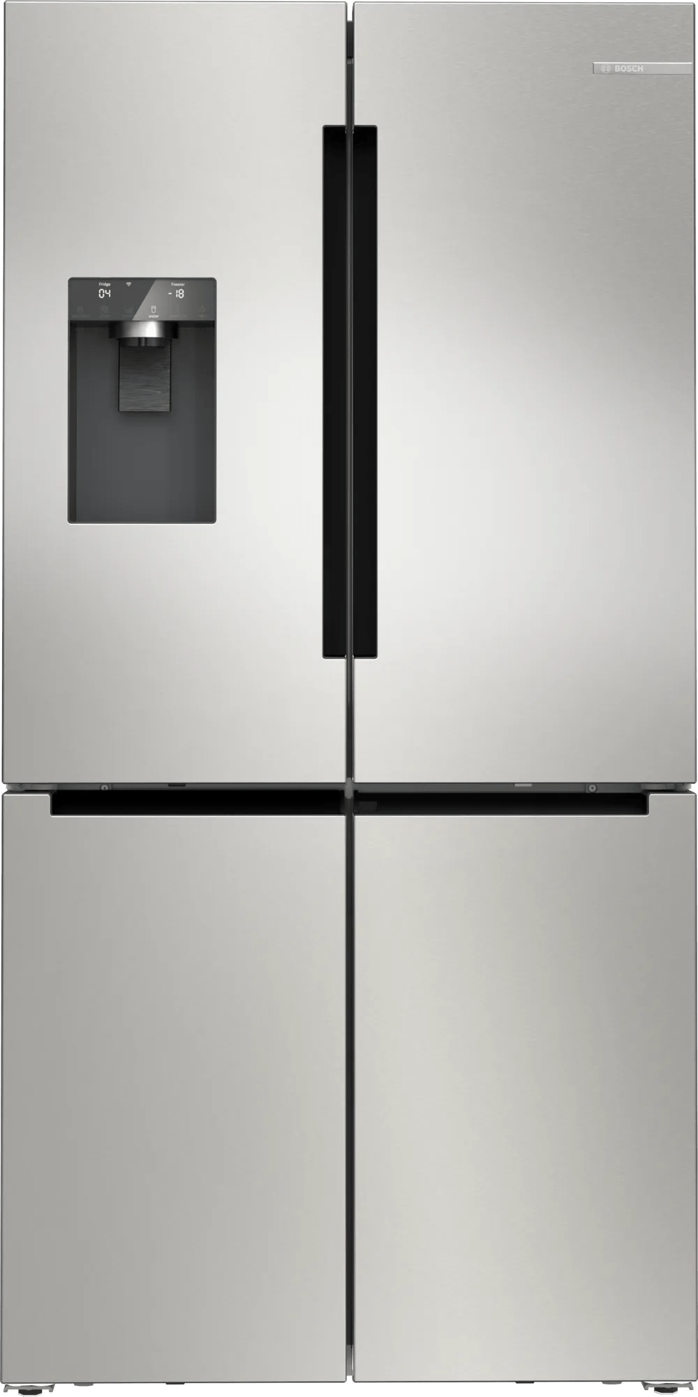 Bosch KFI96APEAG Series 6 183x91cm American Fridge Freezer Stainless Steel - Araco Interiors