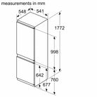 Bosch KIN86NSE0G Series 2 177x54 60/40 Fridge Freezer - Araco Interiors