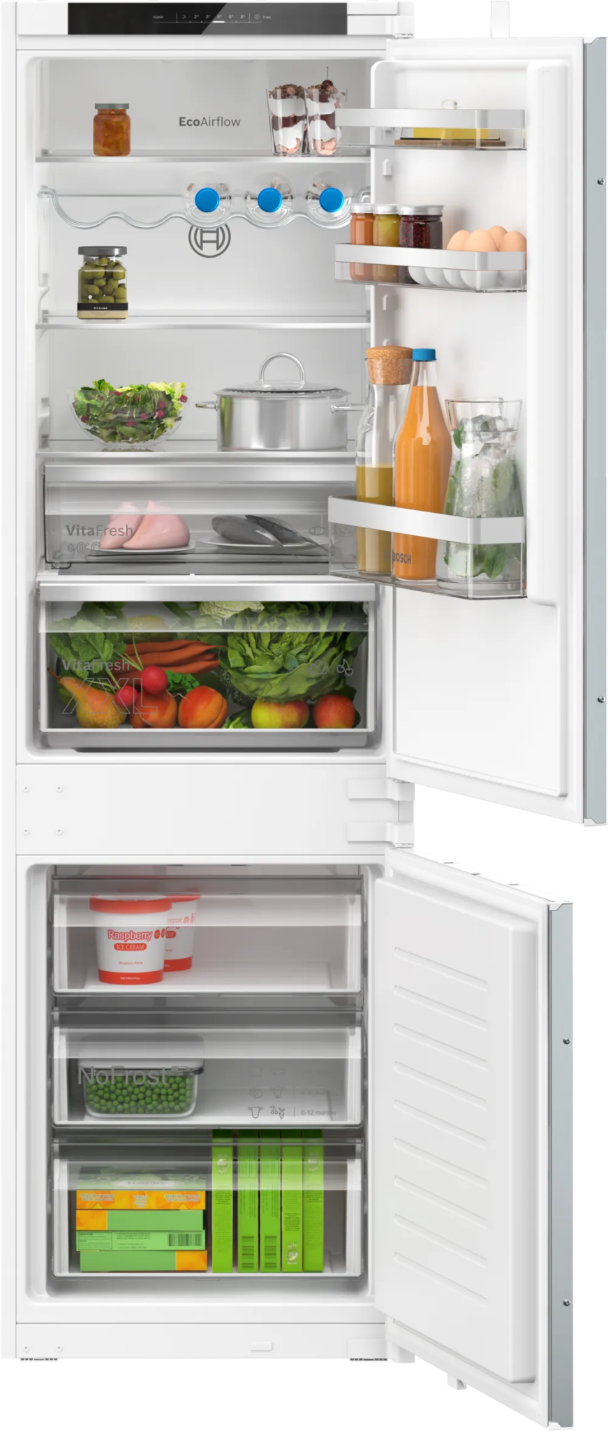 Bosch KIN86VSE0G Series 4 177x54 60/40 Fridge Freezer - Araco Interiors