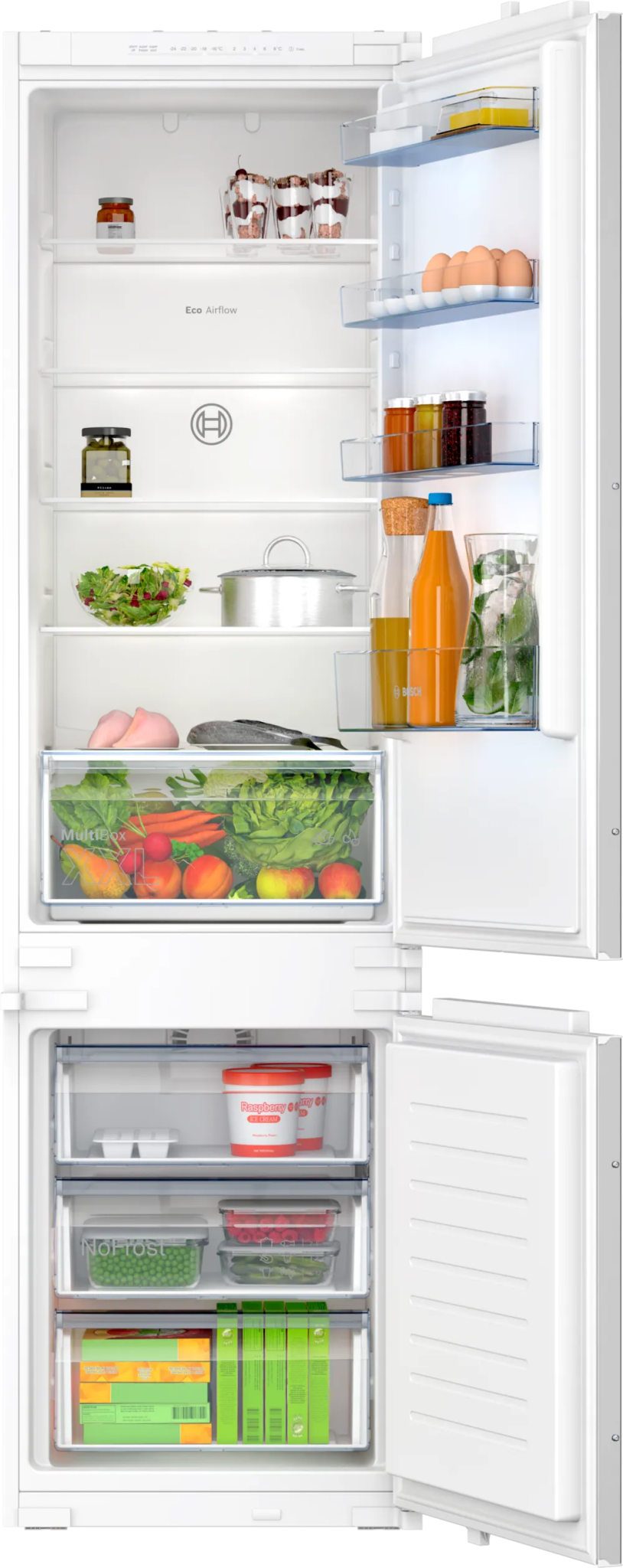 Bosch KIN96NSE0G Series 2 193.5x54 XL 60/40 Fridge Freezer - Araco Interiors