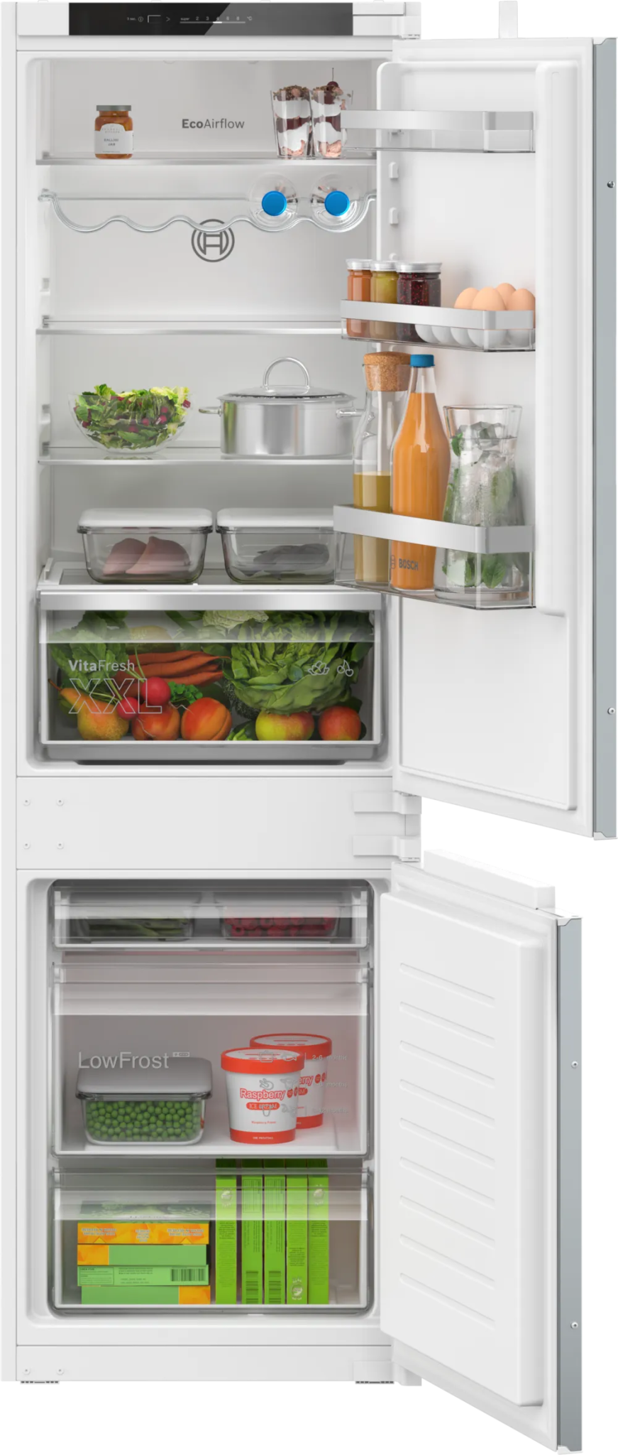 Bosch KIV86VSE0G Series 4 177x54 60/40 Fridge Freezer - Araco Interiors
