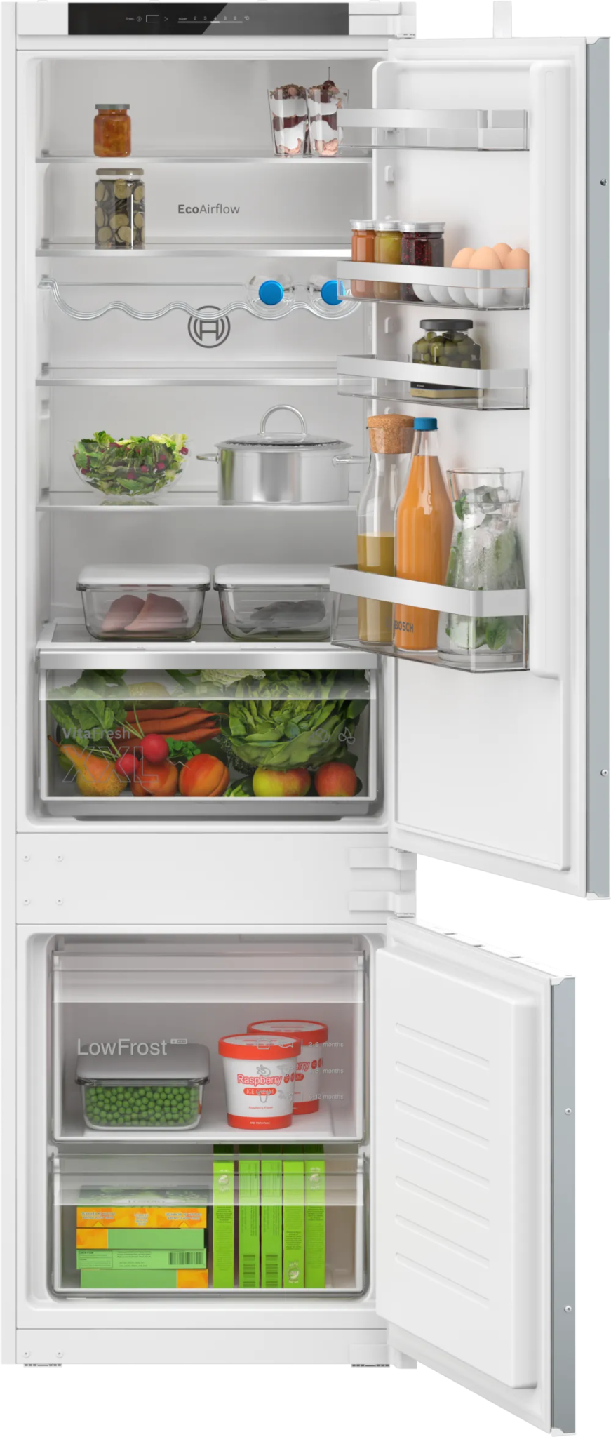 Bosch KIV87VSE0G Series 4 177x54 70/30 Fridge Freezer - Araco Interiors
