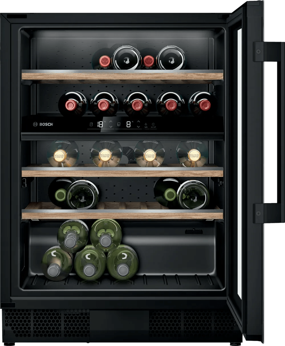 Bosch KUW21AHG0G Series 6 60cm Freestanding Wine Cooler - Araco Interiors