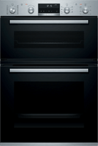 Bosch MBA5785S6B Series 6 Double Oven Brushed steel - Araco Interiors