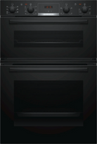 Bosch MBS533BB0B Series 4 Double Oven Black - Araco Interiors