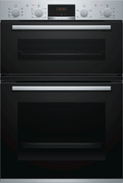 Bosch MBS533BS0B Series 4 Double Oven Brushed steel - Araco Interiors