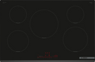 Bosch PIV831HB1E Series 6 80cm Induction Hob Black glass - Araco Interiors