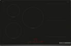 Bosch PVW831HB1E Series 6 80cm Induction Hob Black glass - Araco Interiors